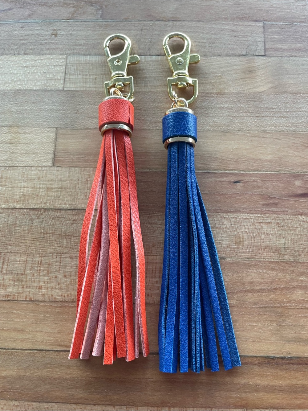 PU Leather Tassel Bag charm Choose 2 (Multiple Colors) - Picture 7 of 10